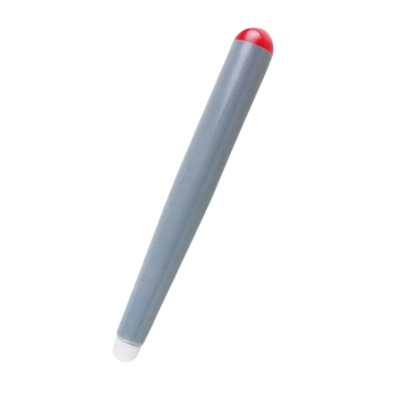 Gray Interactive circle section pen 8mm red color tip - WAN - PGC3