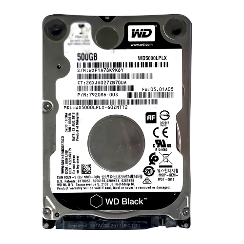 500GB HDD laptop hard disk