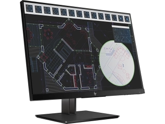HP 24-inch Micro-Edge Full HD IPS Display with VGA - Z24i G2 (Black)