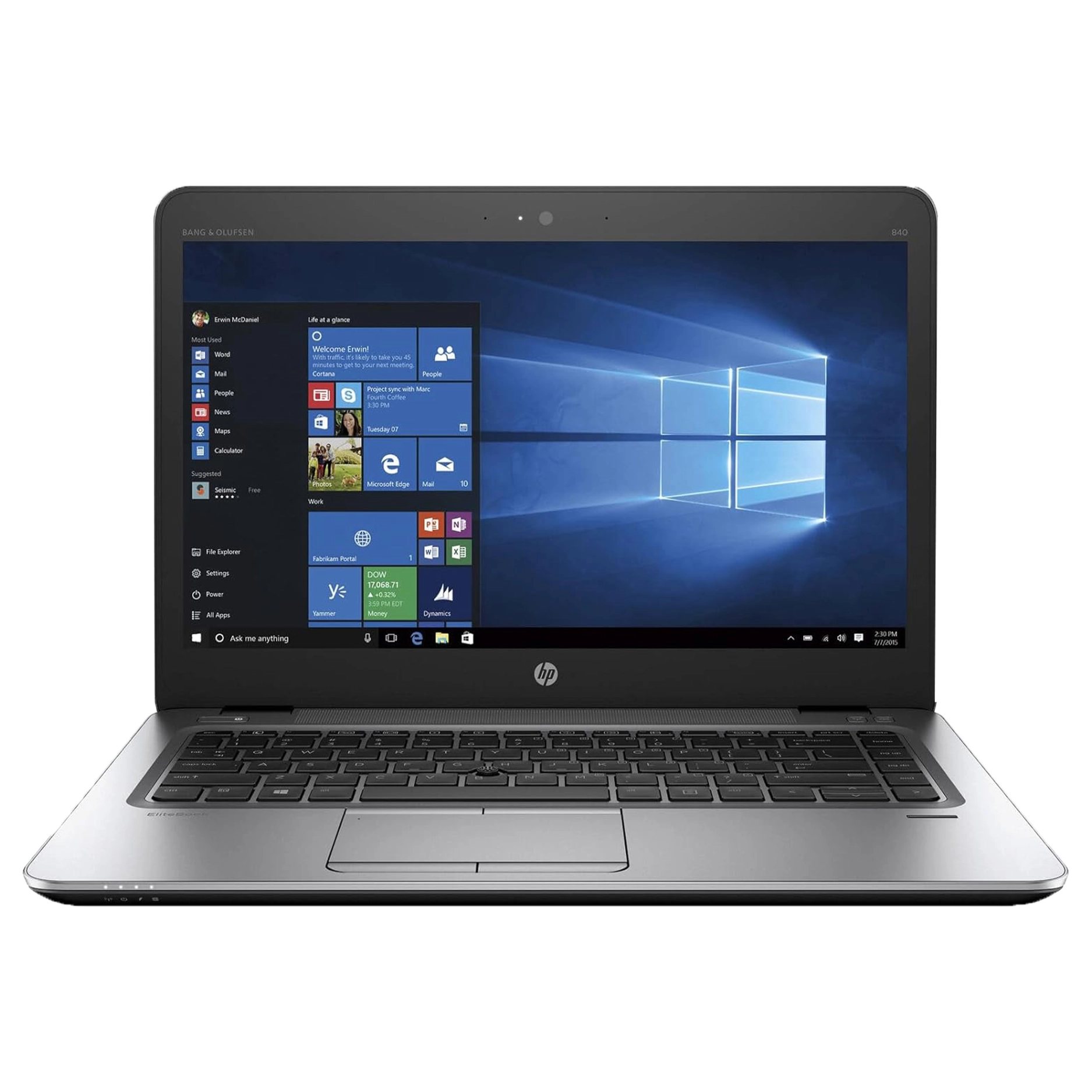 Hp EliteBook 840 G3 i5 U 6Th H - 8GB RAM -128GB SSD - Intel Graphics 520 GPU