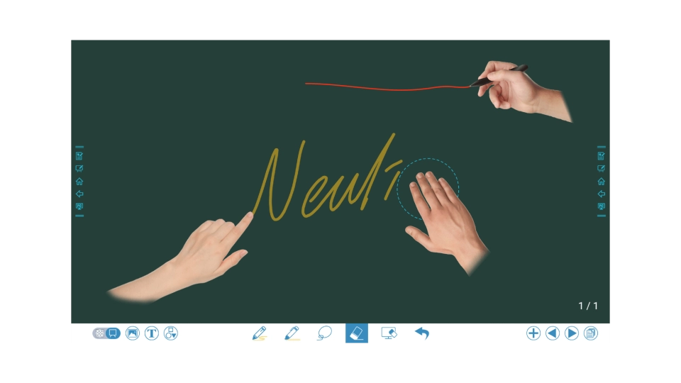 New Line RS+ 75-inch Interactive Display - Android Operating System