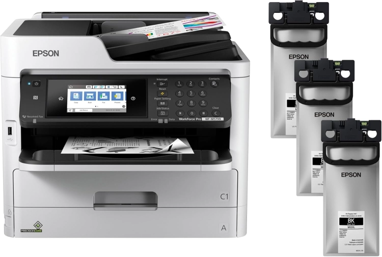 Epson WorkForce Pro WF-M5799 Multifunction Monochrome Printer – Black – Imported