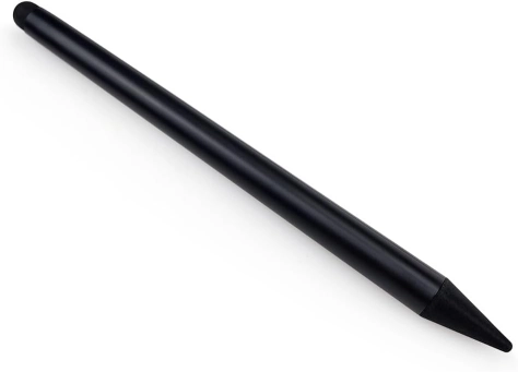 Interactive screen and whiteboard pen with dual tips (2mm and 4mm), abrasion-resistant, black, WAN-PB241, standard magnetic